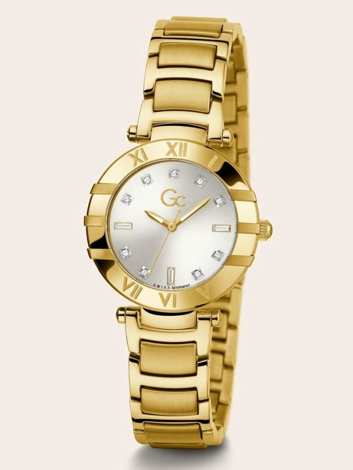 Relojes Guess GC Quartz Analogue Mujer Amarillos Dorados | SE-279249