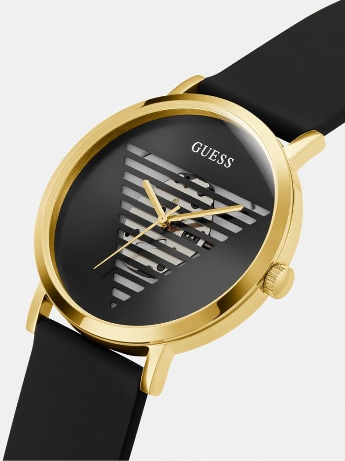 Relojes Guess Silicone Analogue Hombre Dorados | SE-472266