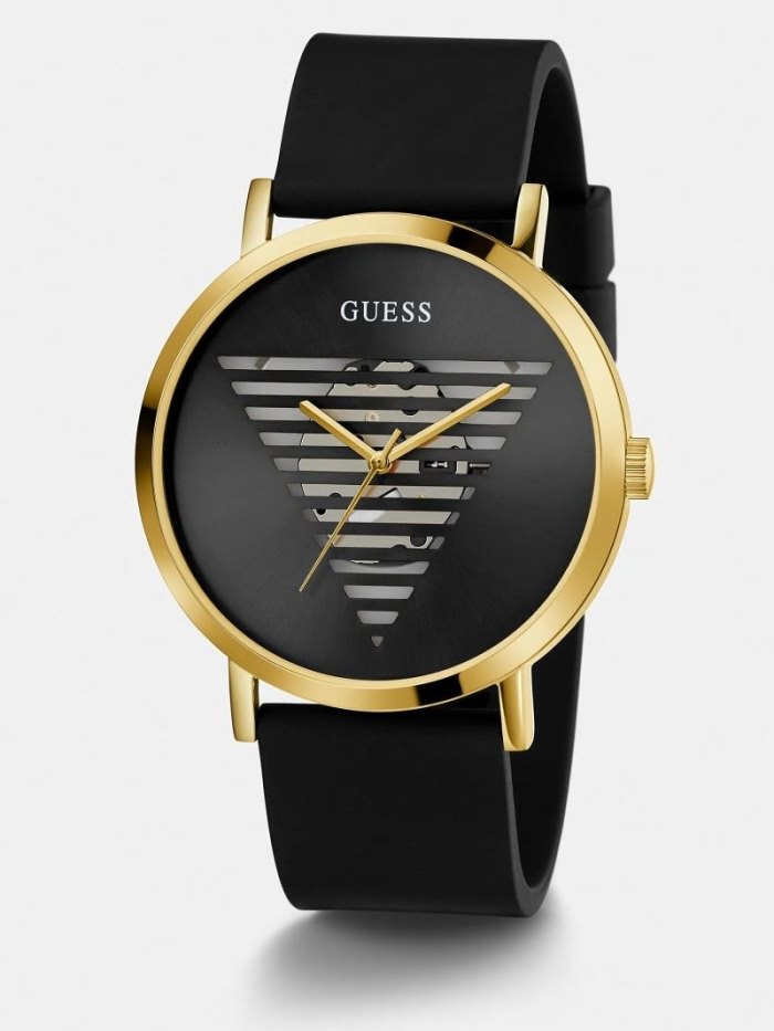 Relojes Guess Silicone Analogue Hombre Dorados | SE-472266