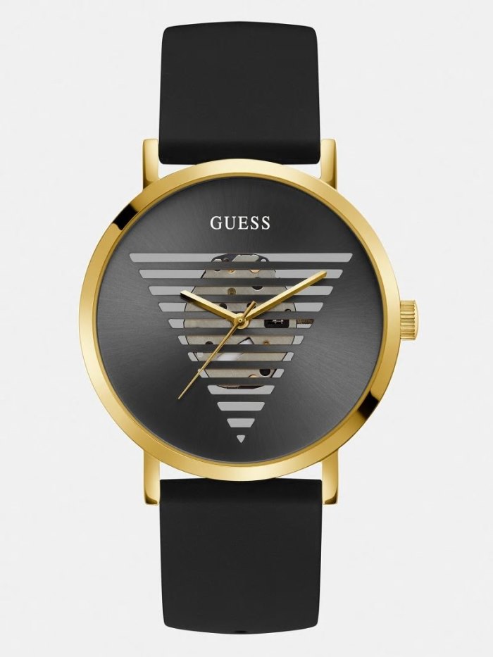 Relojes Guess Silicone Analogue Hombre Dorados | SE-472266