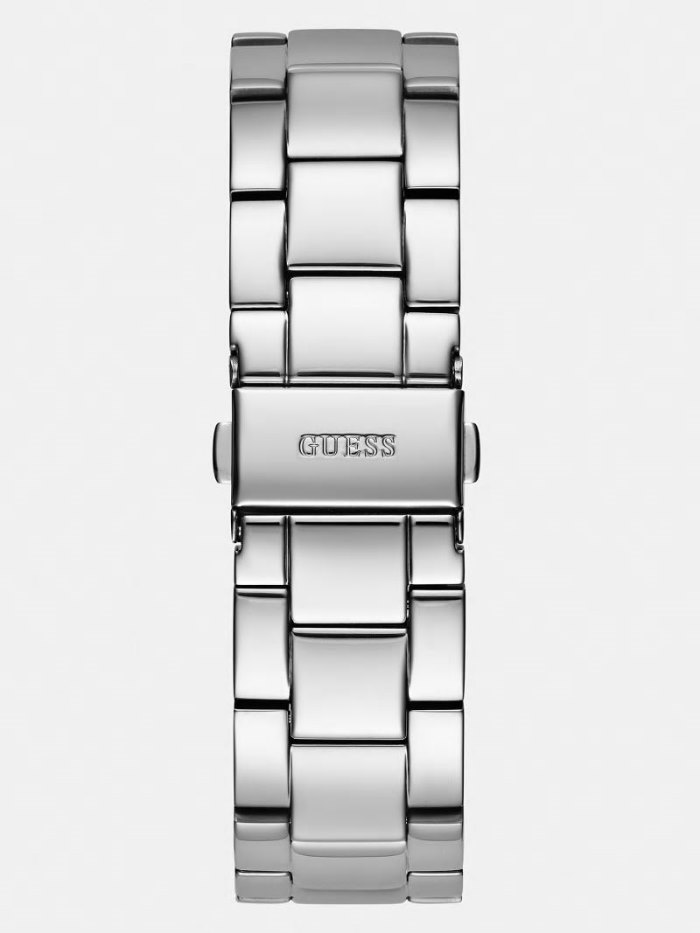 Relojes Guess Steel Analogue Mujer Plateados | SE-226316