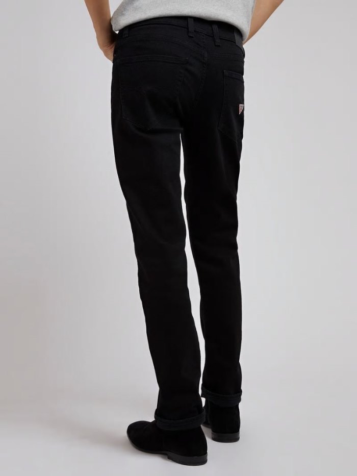 Ropa Guess Skinny Fit Hombre Negros | SE-119120