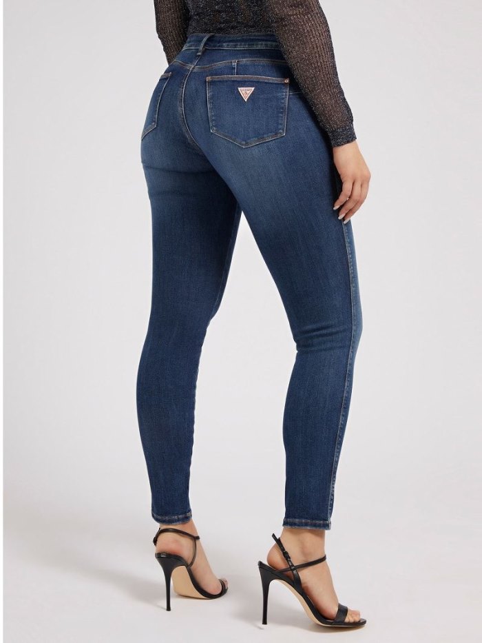 Ropa Guess Skinny Fit Mujer Azules | SE-476720