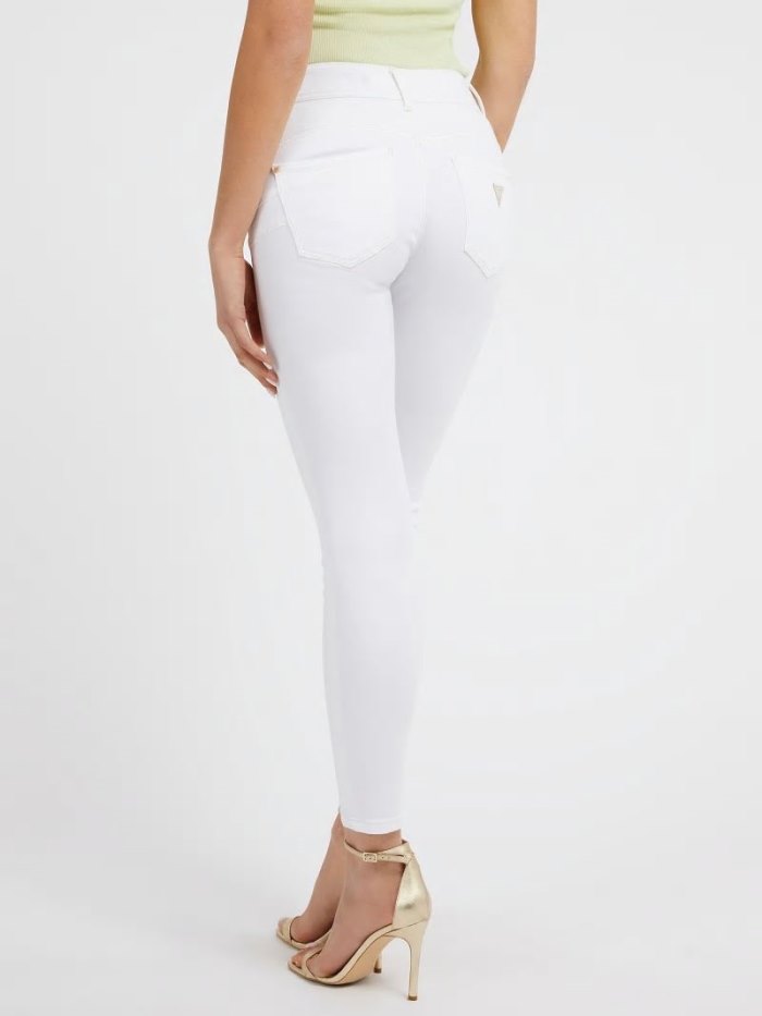 Ropa Guess Skinny Fit Mujer Blancos | SE-181601