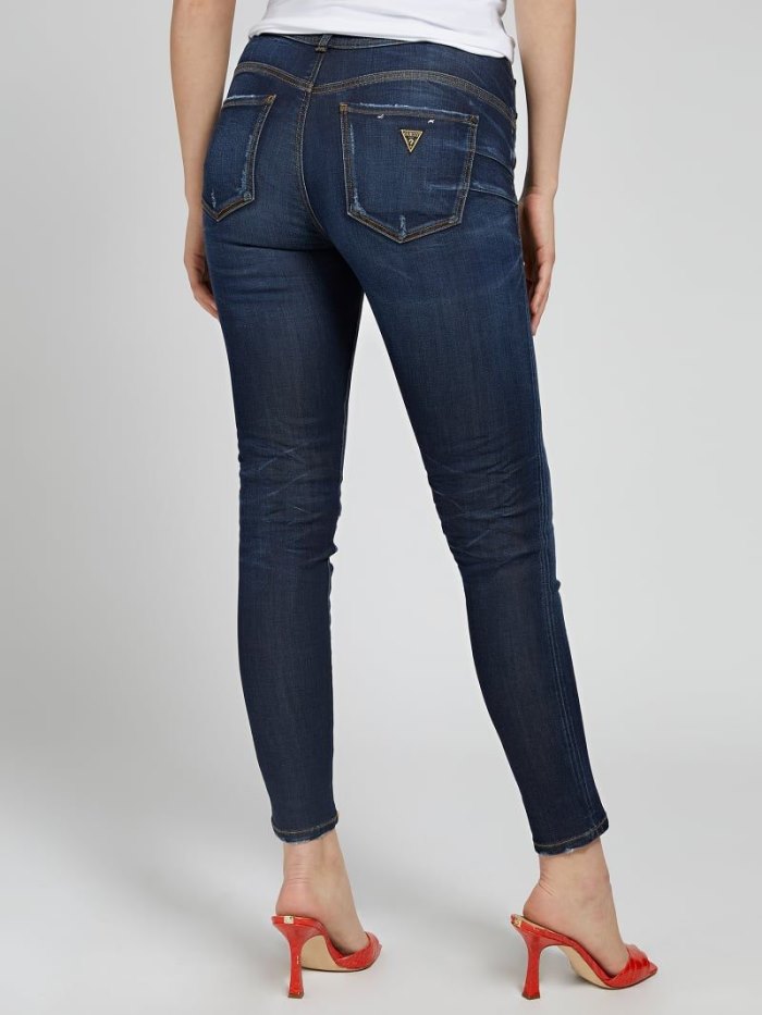 Ropa Guess Skinny Mujer Azules | SE-471298