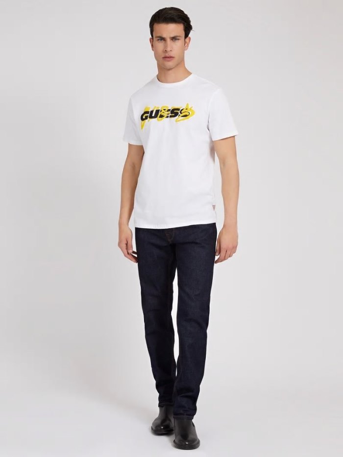 Ropa Guess Slim Fit Hombre Negros | SE-075169