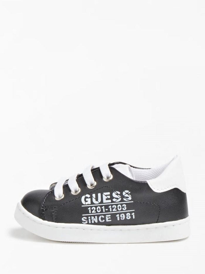 Tenis Guess Andrea Logo Hombre Negros | SE-435148