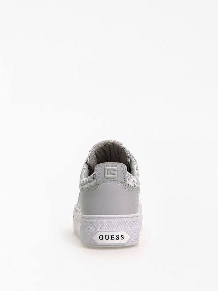 Tenis Guess Giaa G Cube Logo Mujer Blancos | SE-519836