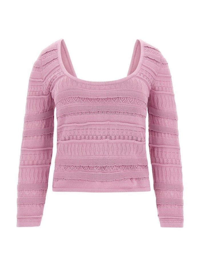 Tops Guess Marciano Sweater Mujer Rosas | SE-892231