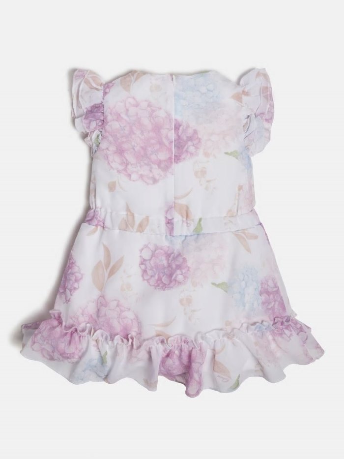 Vestido Guess All Over Print Niños Rosas | SE-993012