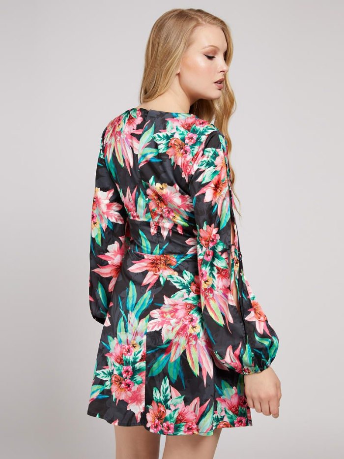 Vestido Guess Floral Print Mujer Floral Fantasy | SE-892228