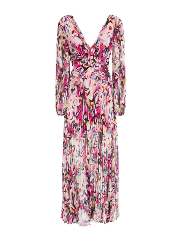 Vestido Guess Marciano All Over Print Long Mujer Multicolor | SE-615341