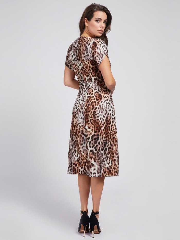 Vestido Guess Marciano Animalier Mujer Animalier | SE-791465