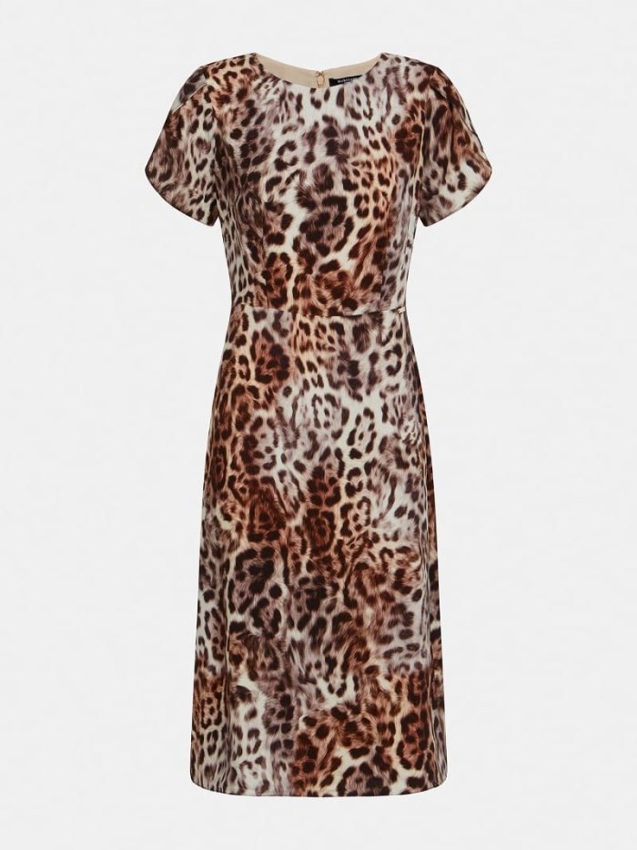 Vestido Guess Marciano Animalier Mujer Animalier | SE-791465