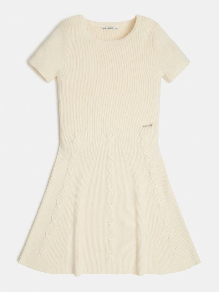 Vestido Guess Sweater Niños Creme | SE-044559