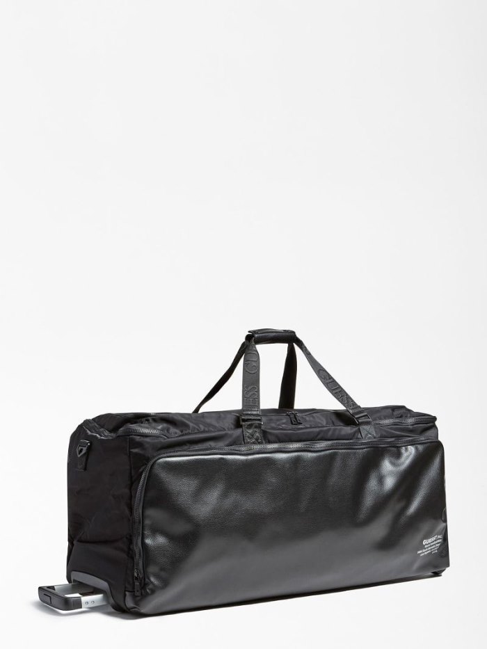 Weekender Bag Guess Massa Smart Weekender Bag Hombre Negros | SE-605265